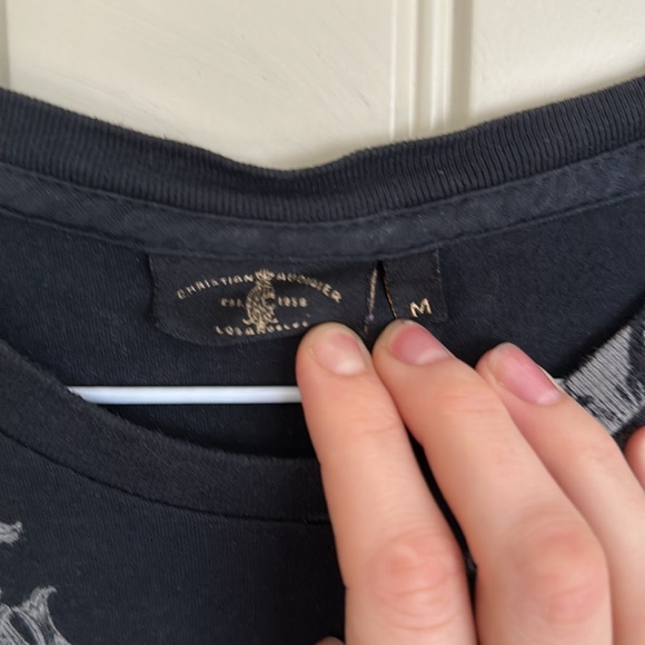 Bedazzled ed hardy by Christian audigier tshirt size M - Picture 5 of 8